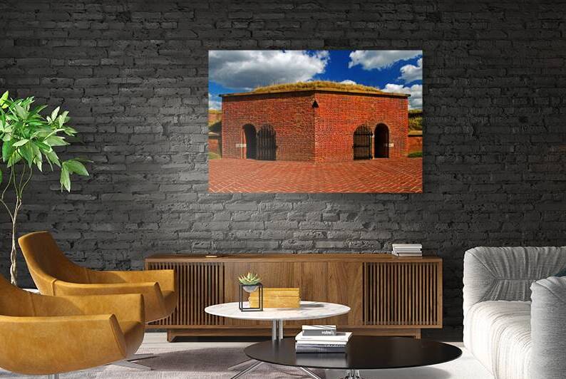 Fort McHenry Ravelin Ammunition Magazine by Bill Swartwout Photography