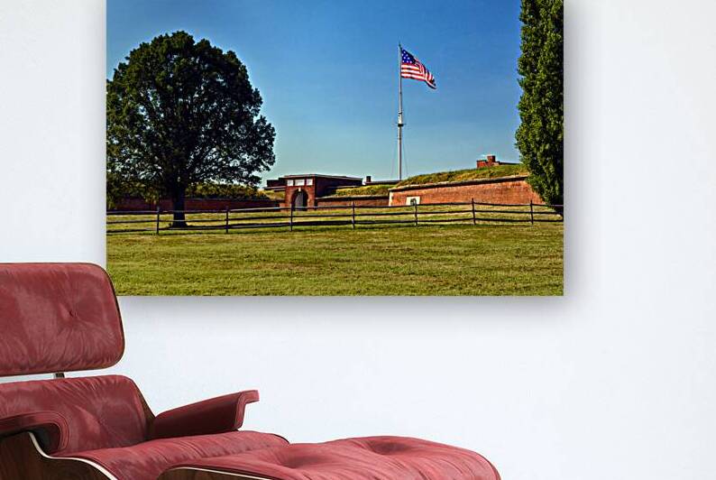 The Entrance Gate at Baltimores Fort McHenry by Bill Swartwout Photography