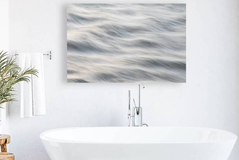 Silky Flowing River Abstract by Bo Insogna