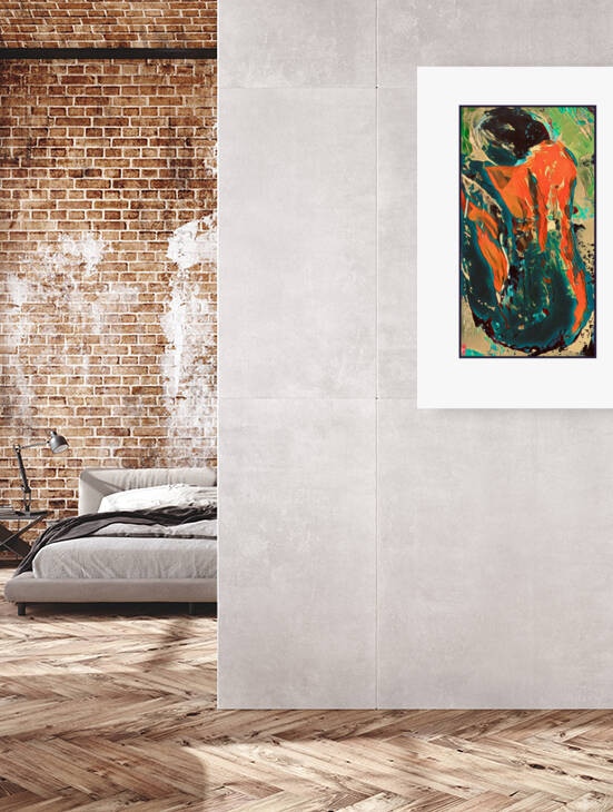 Nude in Bloom II by Tricia Greaves