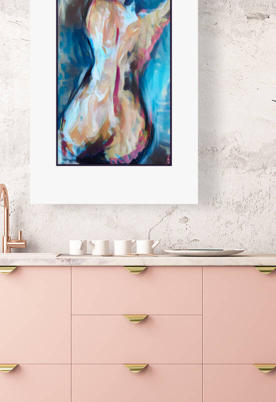 Nude in Bloom III by Tricia Greaves