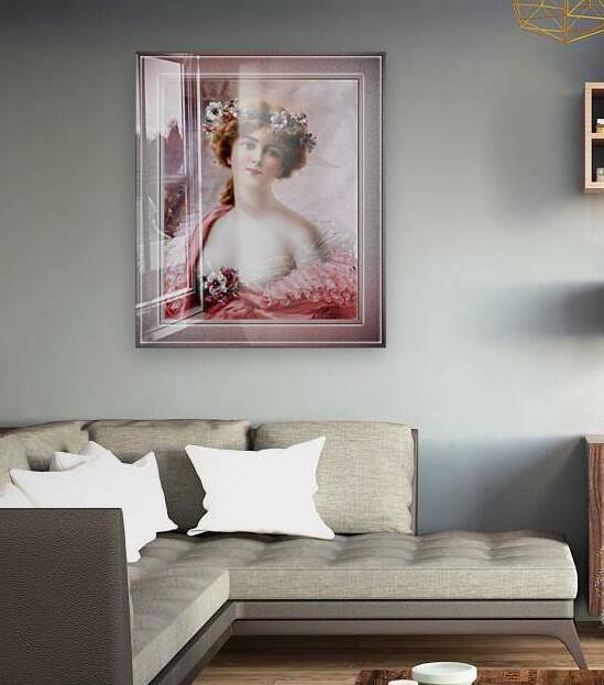 A Summertime Beauty by Emile Vernon Vintage Art Xzendor7 Old Masters Reproductions by xzendor7