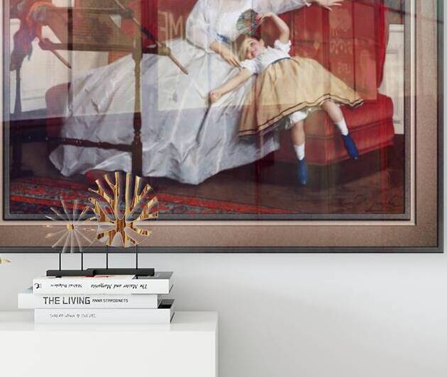 Mother with her Young Daughter by Gustave Leonard de Jonghe Remastered Xzendor7 Classical Fine Art Old Masters Reproductions by xzendor7