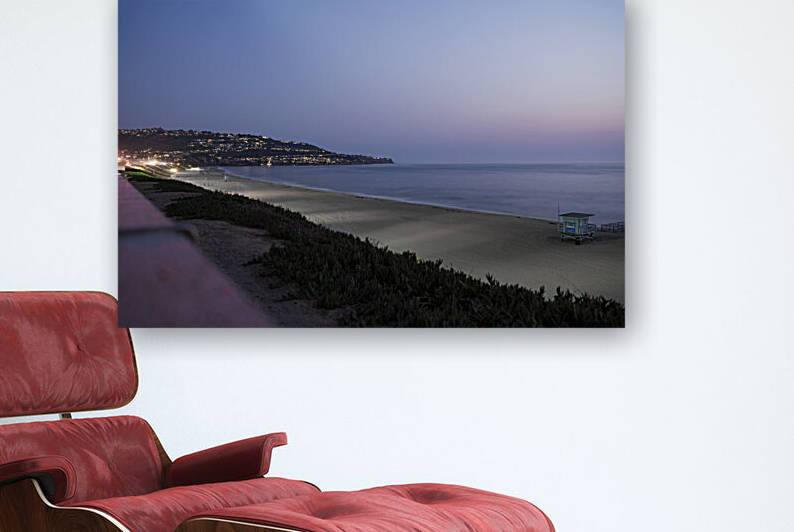 Avenue E Redondo Beach at Dusk by Jean Dzhermakyan