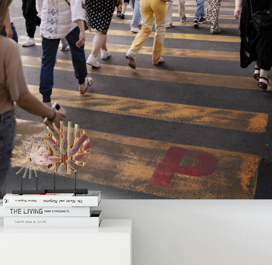 Sayat Nova Abovyan Crosswalk by Jean Dzhermakyan