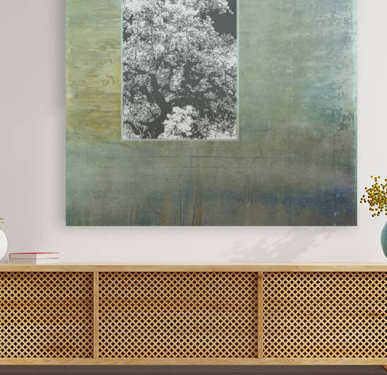 Oak tree color block by Tricia Greaves