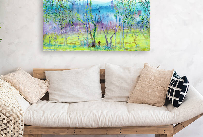 Alhambra and Generalife Granada Spain by George Owen Wynne Apperley