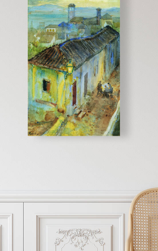 Callejon de San Nicolas Granada Spain by George Owen Wynne Apperley