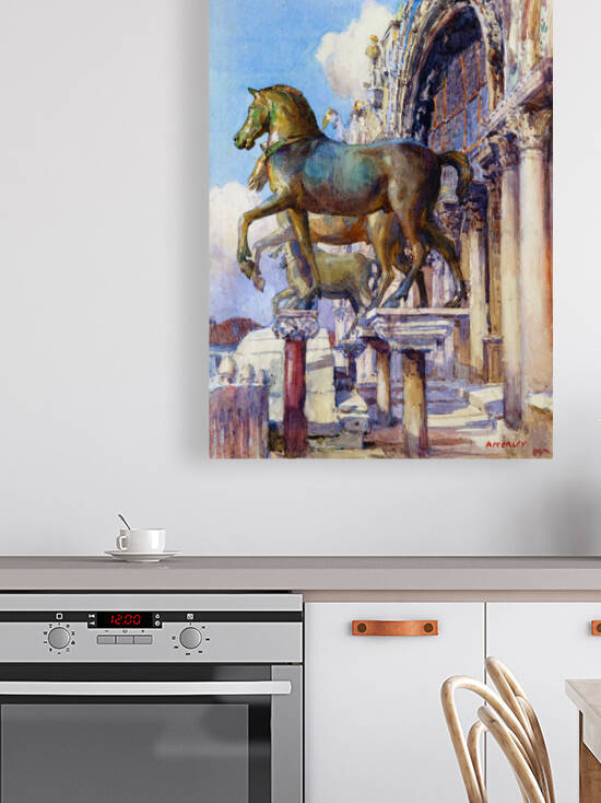 Piazza San Marco Venice Italy by George Owen Wynne Apperley