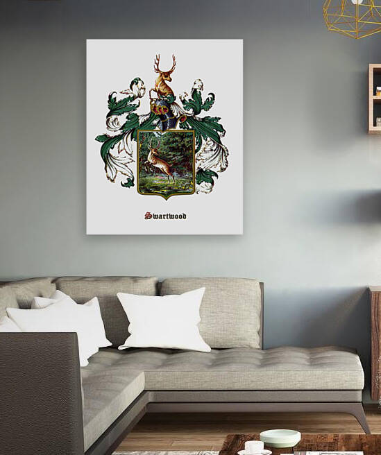 Swartwood Family Coat of Arms and Crest by Bill Swartwout Photography