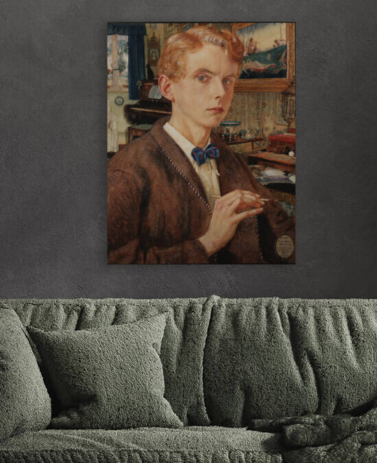 Self-portrait by George Owen Wynne Apperley