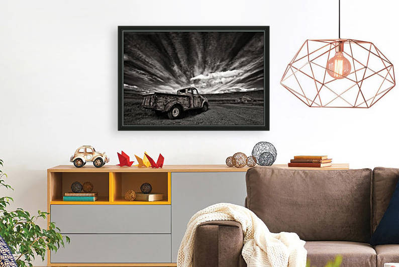 Old Truck (mono) by 1x