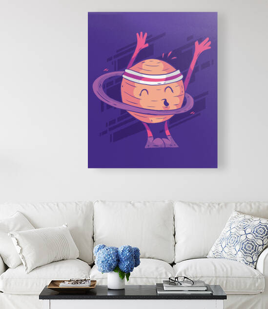 Planet Hula Hoop by Bizarre Artwork