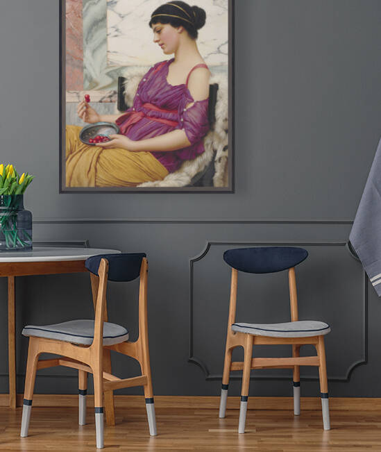 John William Godward 1908 Ismenia by TOPARTGALLERY