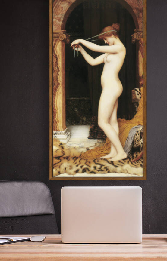 John William Godward Venus by TOPARTGALLERY