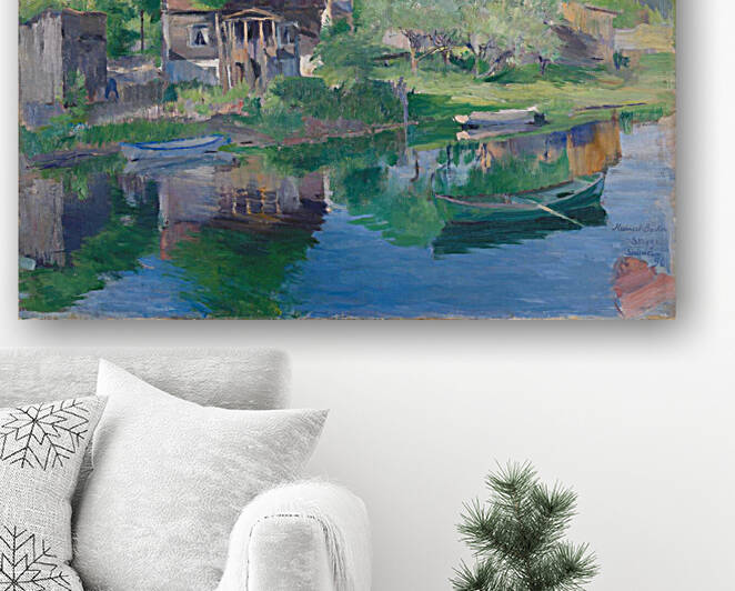 Harriet Backer   Fra Sandvikselven   NMK.2014 by artcenter