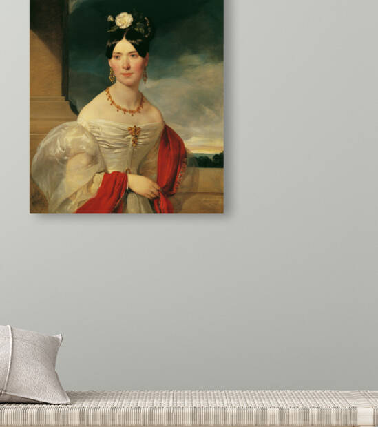 Friedrich von Amerling   Marie Freiin Vesque by artcenter