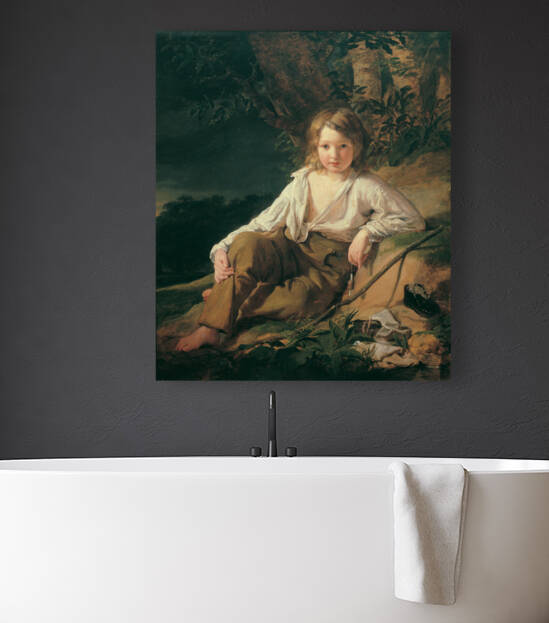 Friedrich von Amerling   Ein Fischerknabe   2 by artcenter