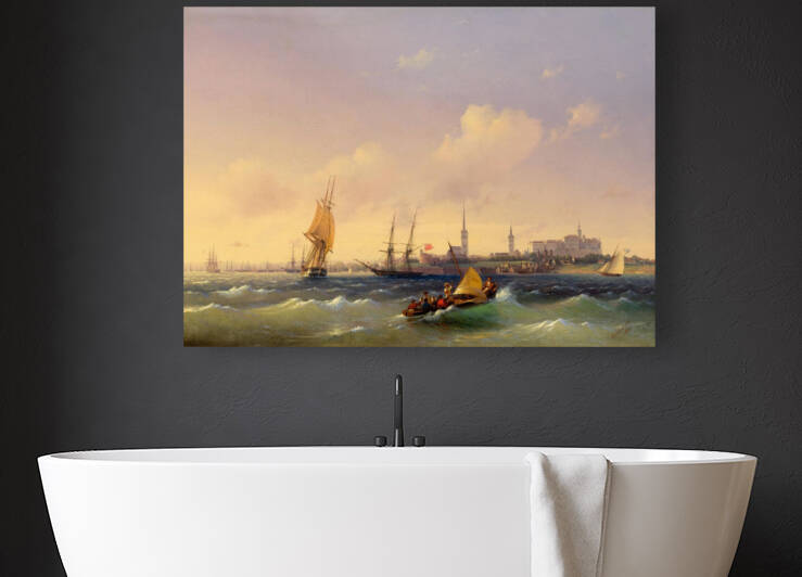 Aivazovsky.Reval 1845 by artcenter