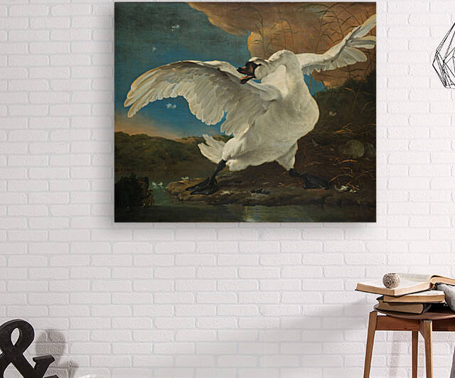 De bedreigde zwaan Rijksmuseum SK A 4 by artcenter