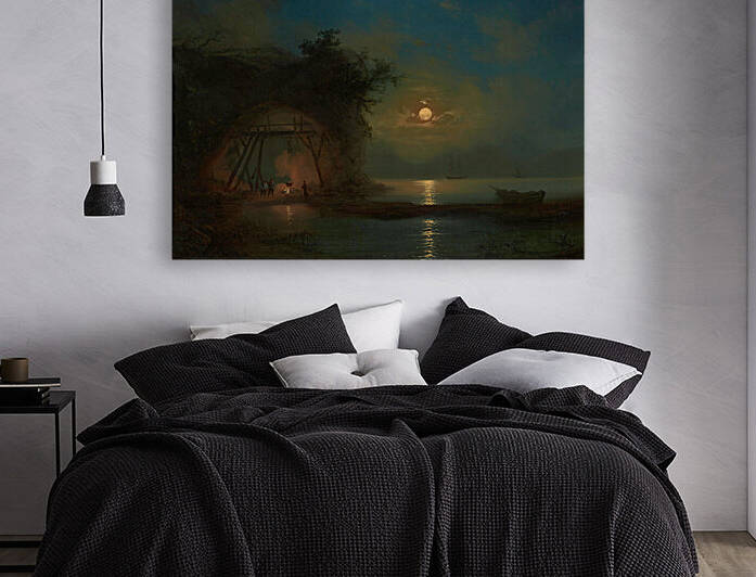 Moonlit Night Aivazovsky by artcenter