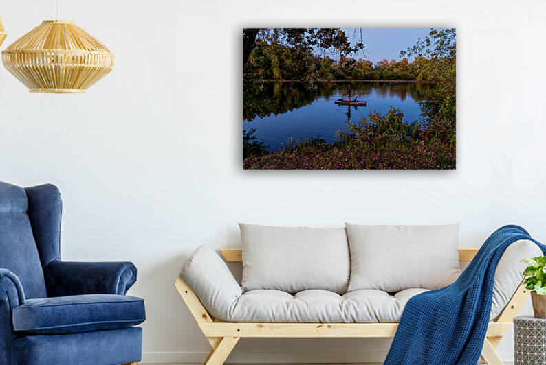 Days End Fishing by Jennifer White