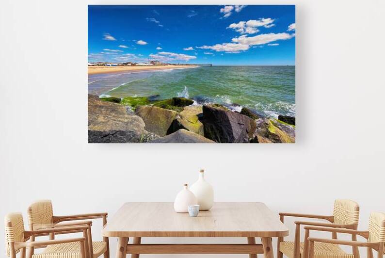 Ocean City on the Rocks by Bill Swartwout Photography