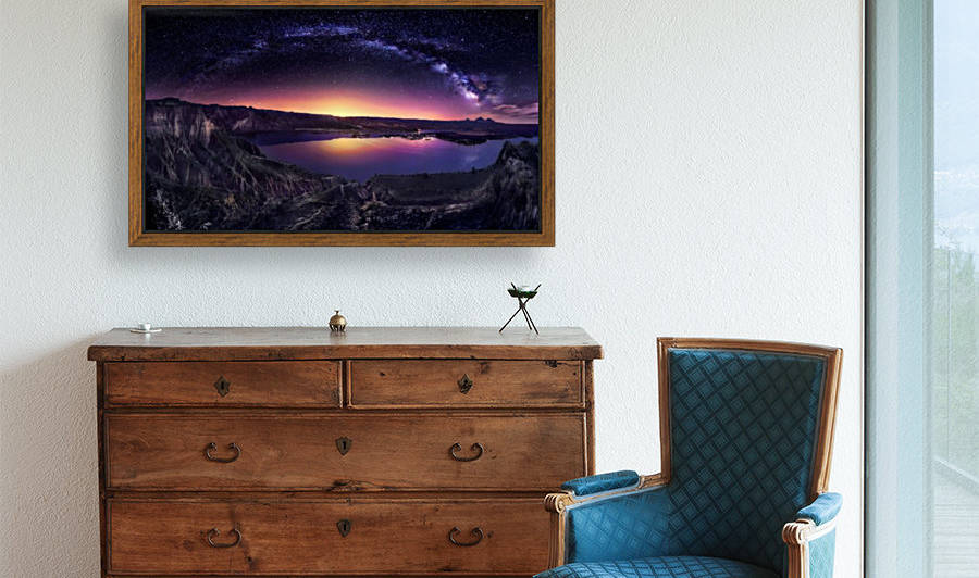 Milky way over Las Barrancas 2016 by 1x