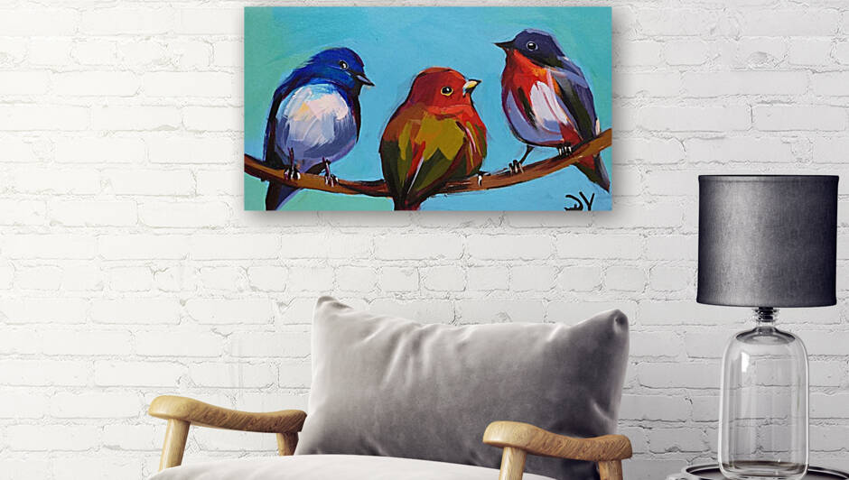 Beautiful Birds by Corey S Ribotsky