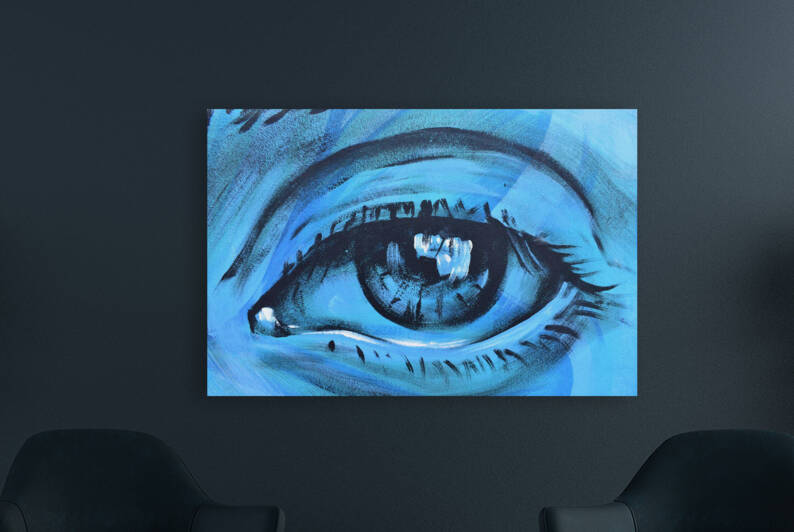 Blue Eye by Corey S Ribotsky