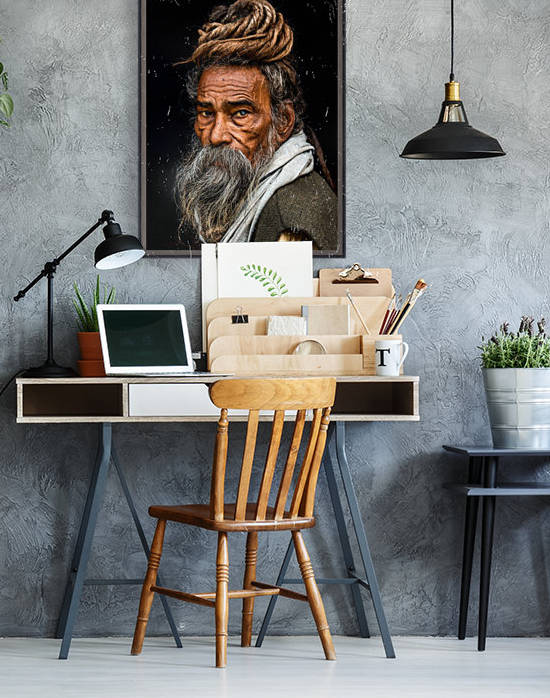 Portrait of a Sadhu... by 1x