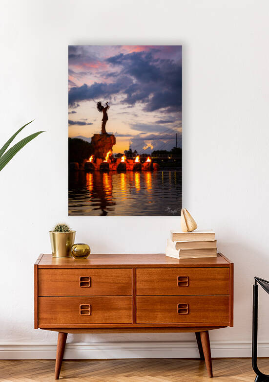 Keeper of the Plains Fire by Joe Montiel