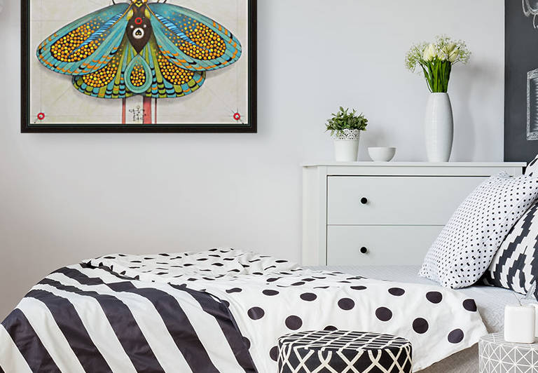 psychedelic butterfly by federicocortese