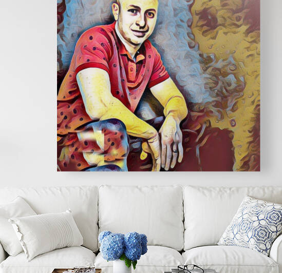 Portrait of Jacob Farkas  by Jacob Farkas