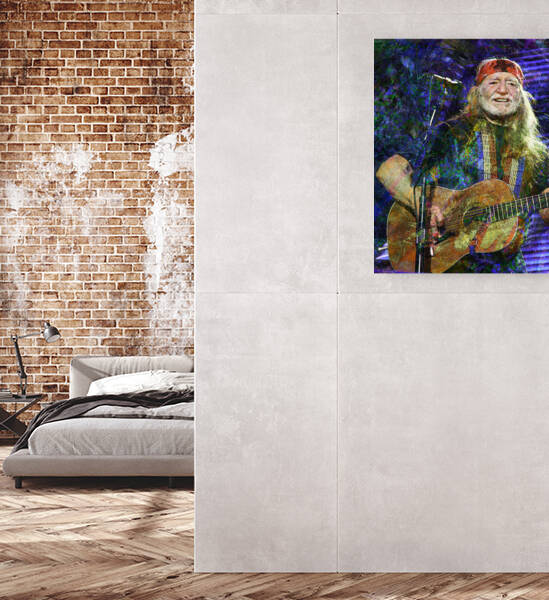 Willie Nelson by Rob Hemphill