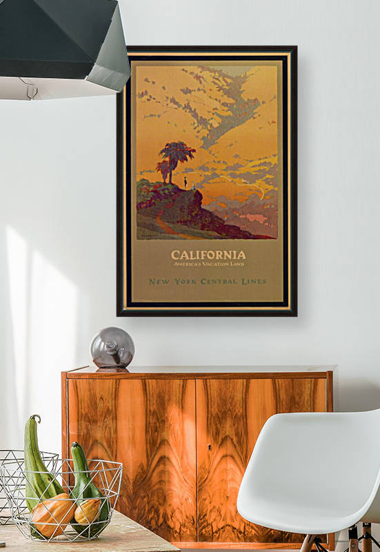 California American Vacation Land by VINTAGE POSTER