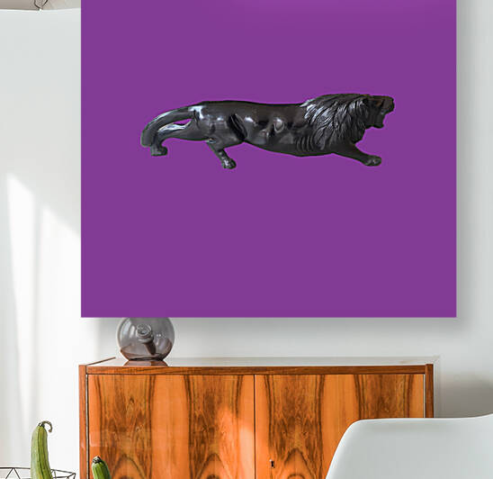 painting of lion by thebestart