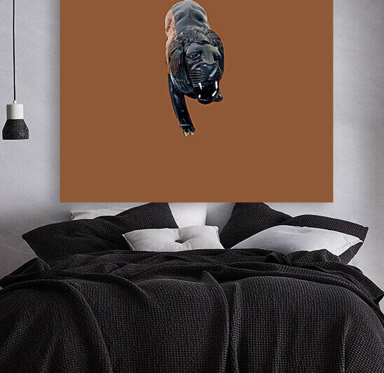 painting figurine lion by thebestart