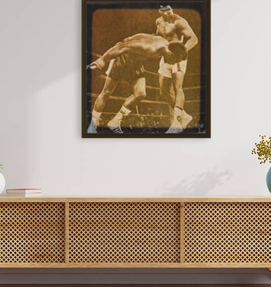 Foreman vs. Ali Boxing Viewfinder Slide Art by Row One Brand