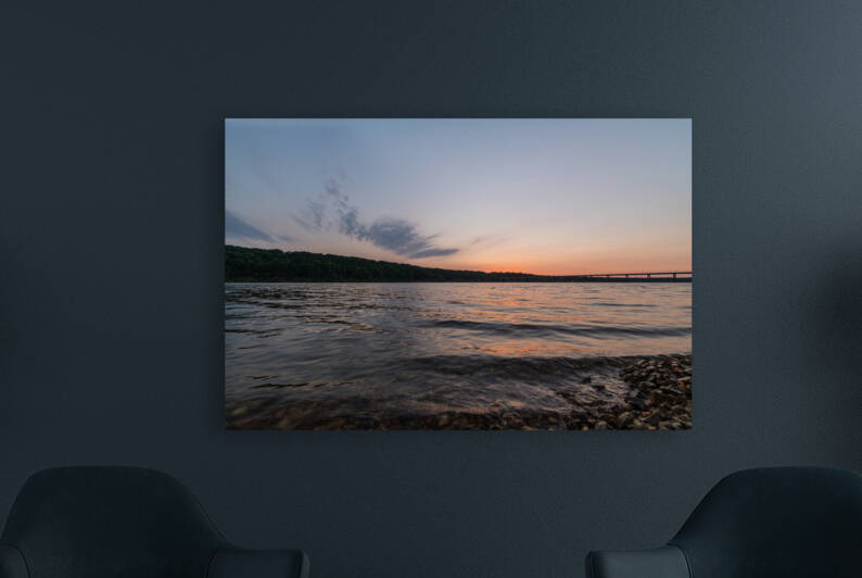 Pomme de Terre Shoreline Sunset by Jennifer White