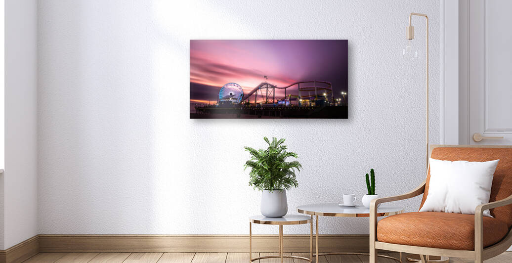 Santa Monica Ferris Wheel by Sidney Tran