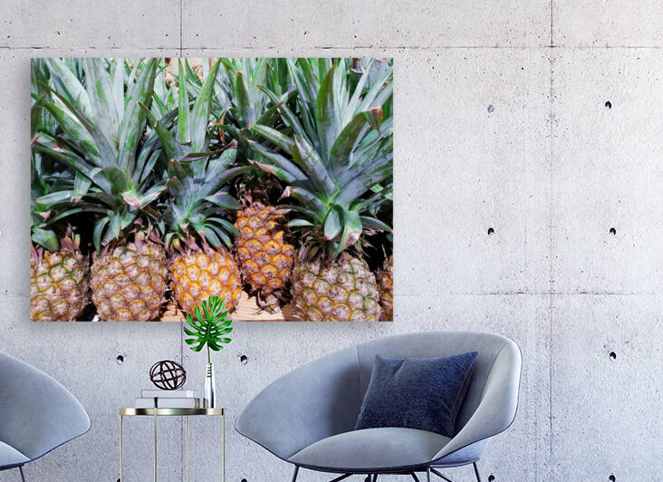 Pineapples by Saowalux Poshyanandana