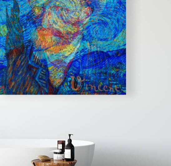 Art Hero Van Gogh Digital by Tom McGee Art  Landscapes Reimmagined