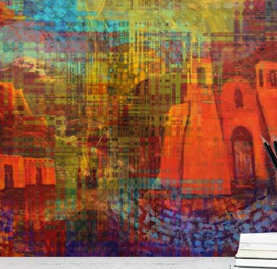 New Mexico Earth and Spirit Digital by Tom McGee Art  Landscapes Reimmagined