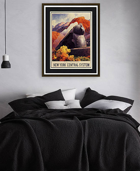 New York Central Systems, Highlands by VINTAGE POSTER