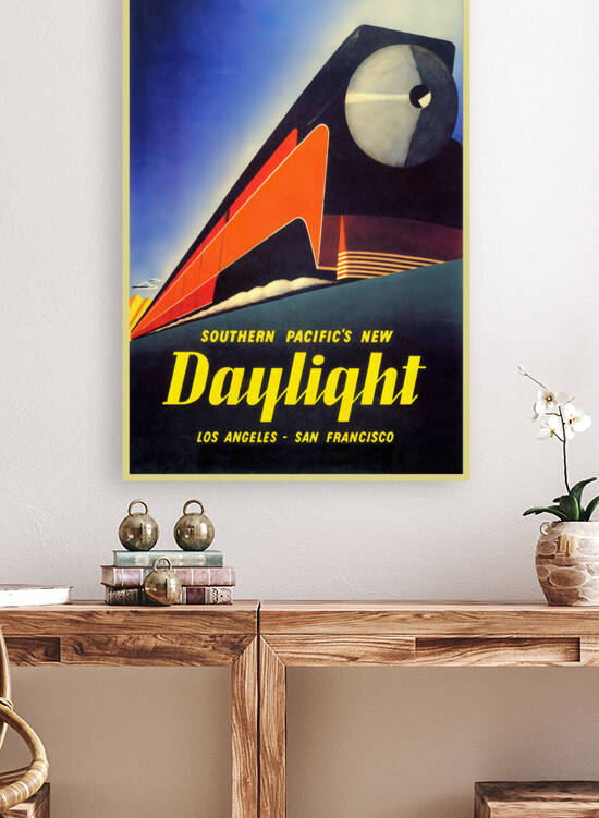 Southern Pacific's New Daylight by VINTAGE POSTER