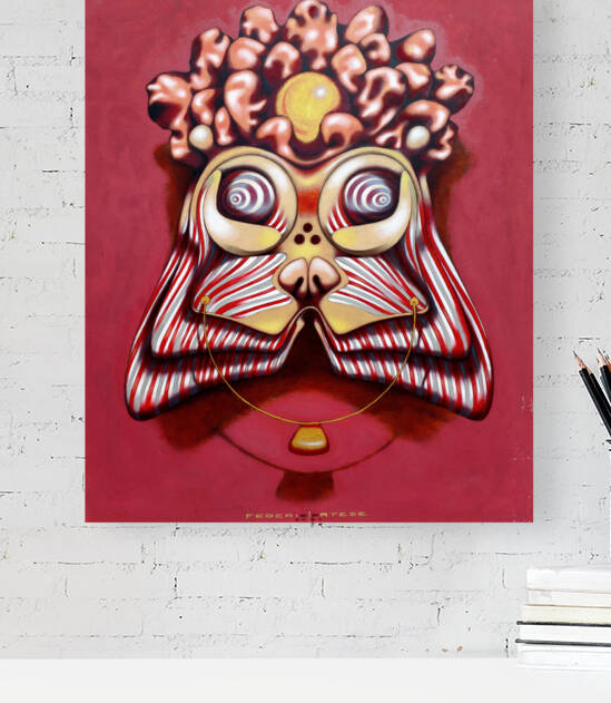 The coral cat head by federicocortese