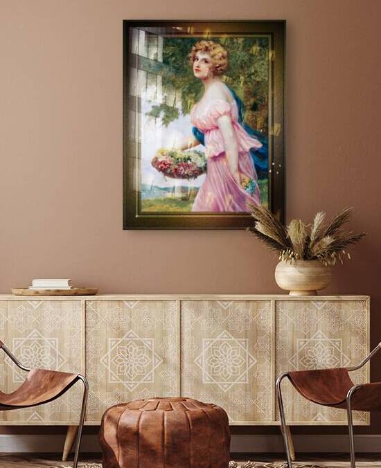 Flora by Hans Hassenteufel Remastered Xzendor7 Classical Fine Art Old Masters Reproductions by xzendor7