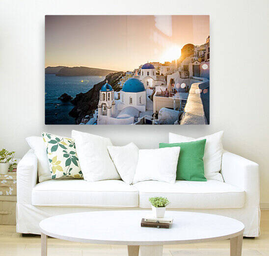 Coastal Oia by Fabien Dormoy