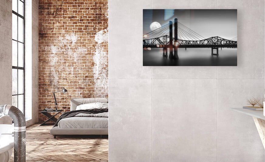 Supermoon in Kentucky by Shelia Hunt Photography